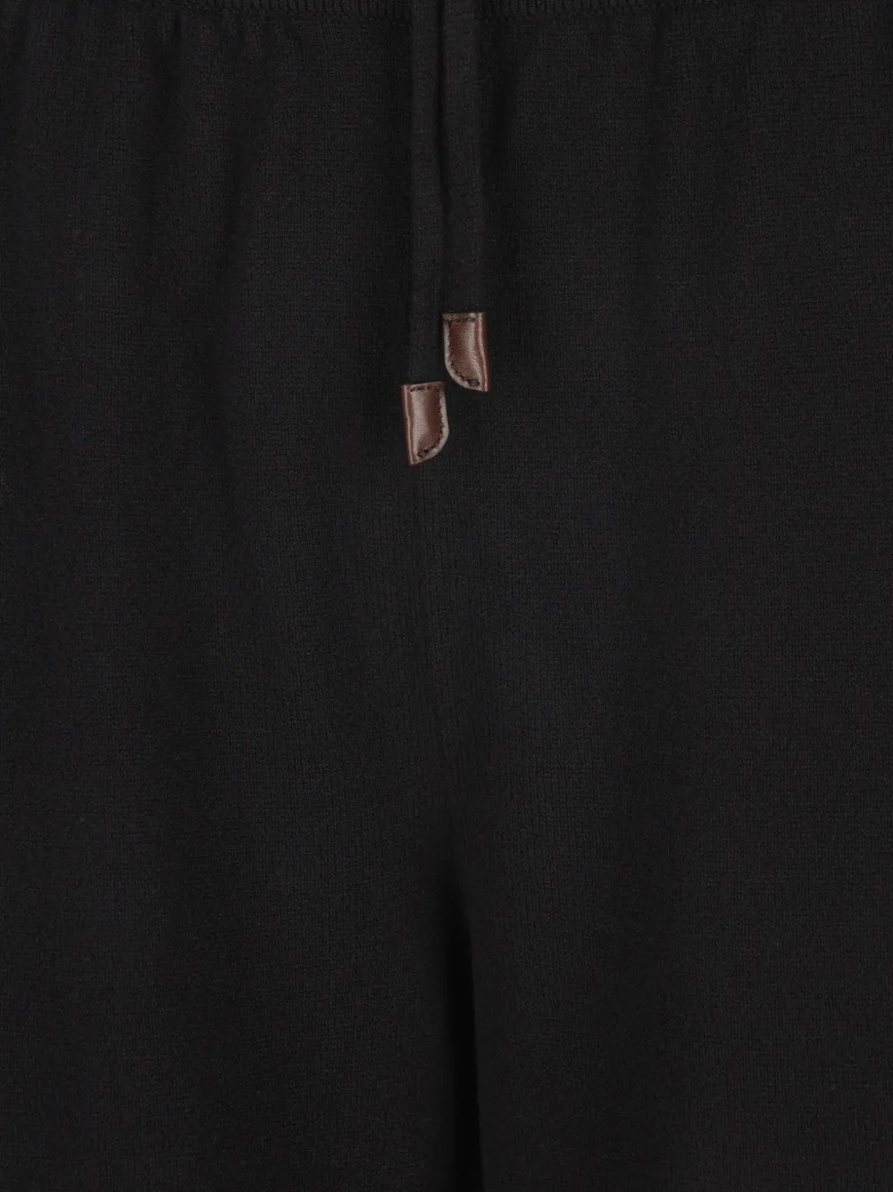 Loro Piana Elasticated-waist Track Pants in Black, view 3