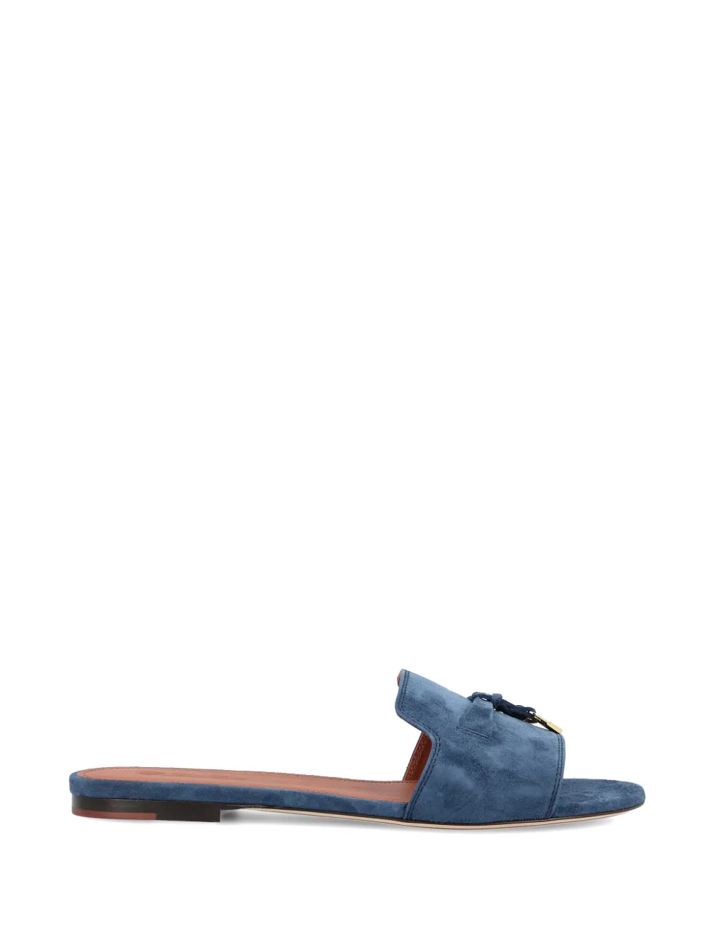 Loro Piana Sandalen met geknoopt detail Blauw