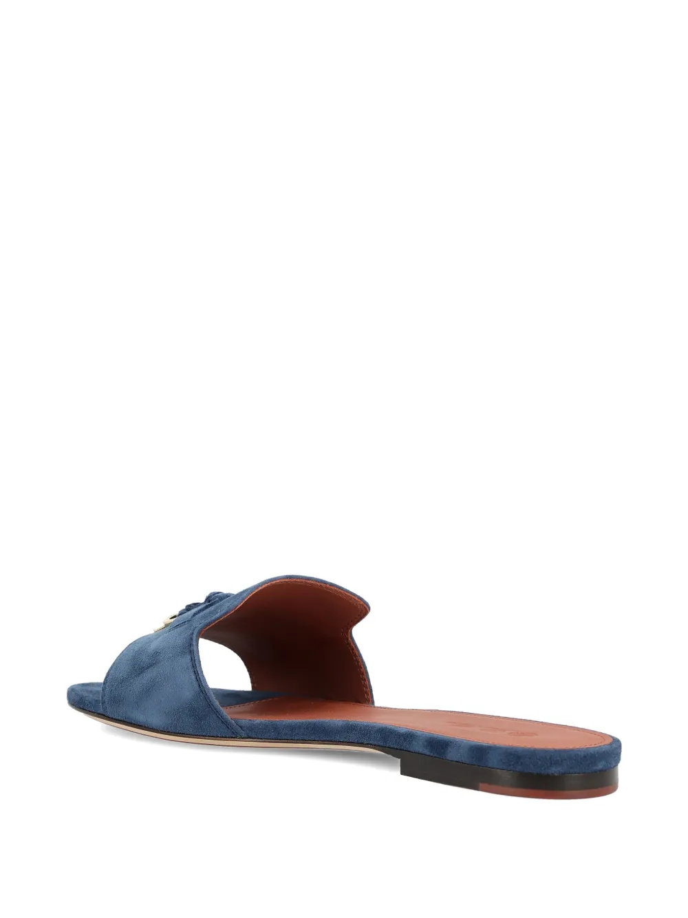 Loro Piana Sandalen met geknoopt detail Blauw