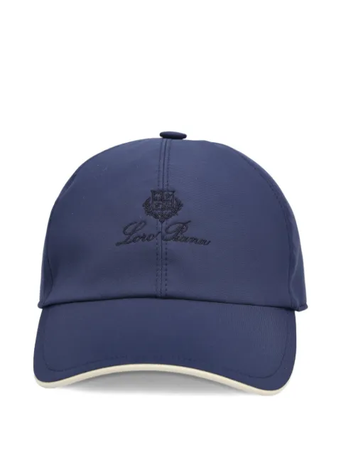 Loro Piana logo-embroidery baseball cap