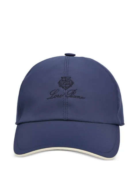 Loro Piana logo-embroidery baseball cap