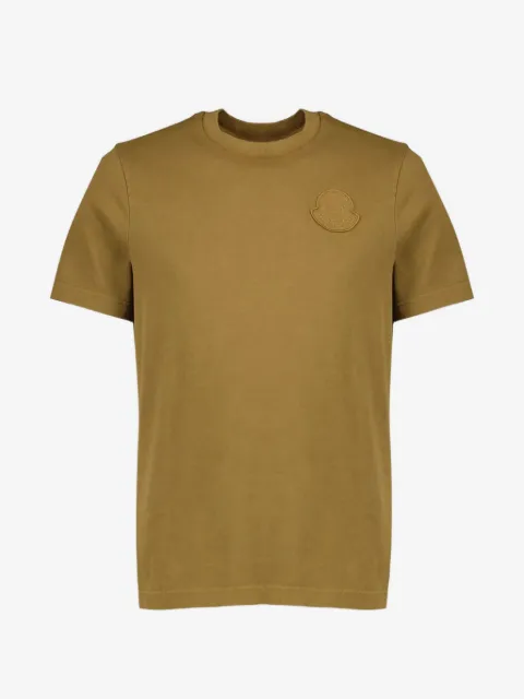 Moncler logo-patch cotton T-Shirt