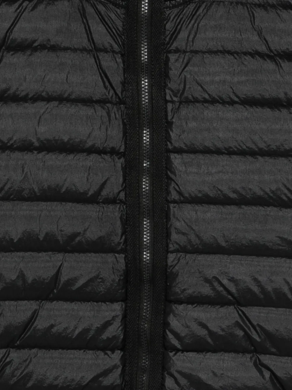  Stone Island Junior Hooded Quilted Jacket - Black 