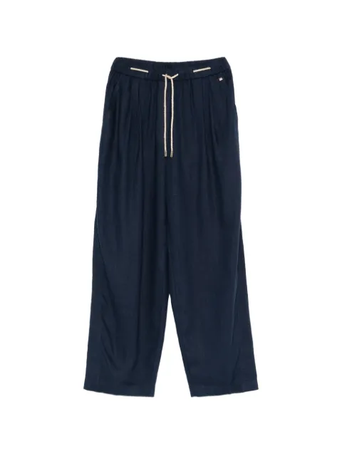 Herno drawstring-fastening trousers