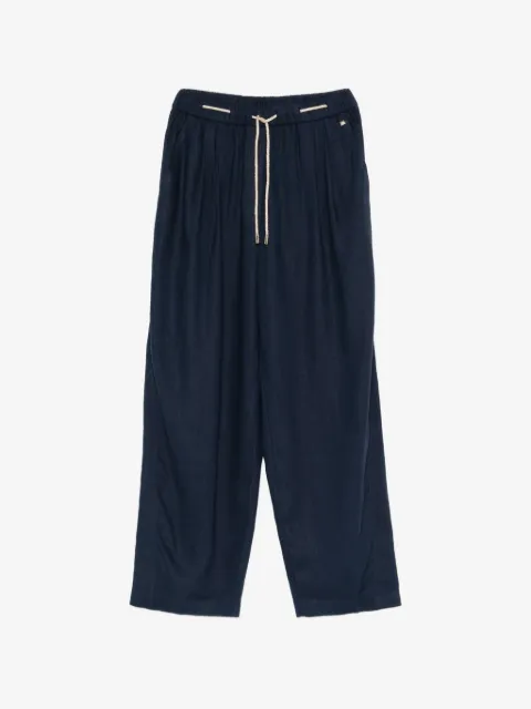 Herno drawstring-fastening trousers