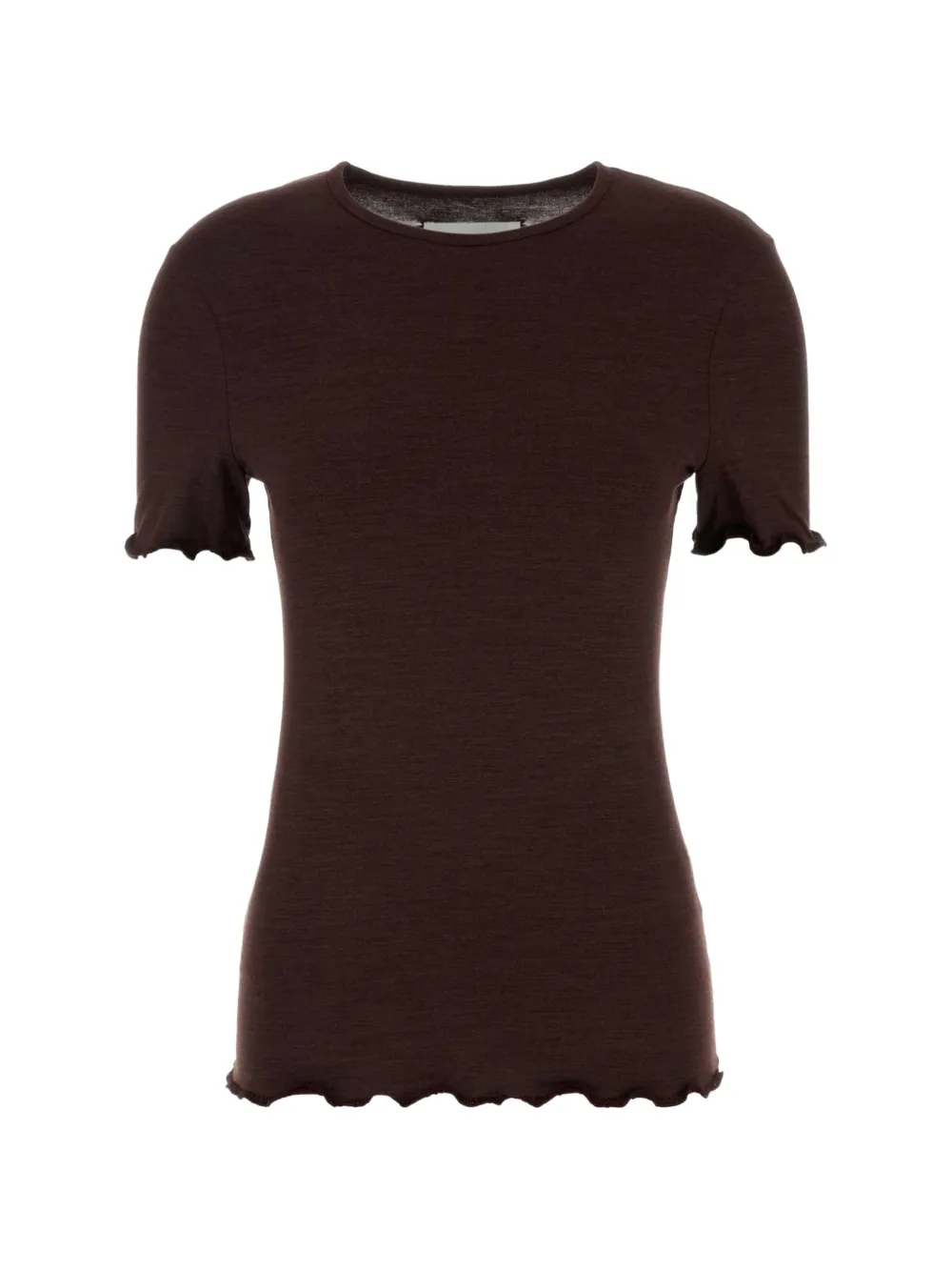 Jil Sander T-shirt con ruches - Viola