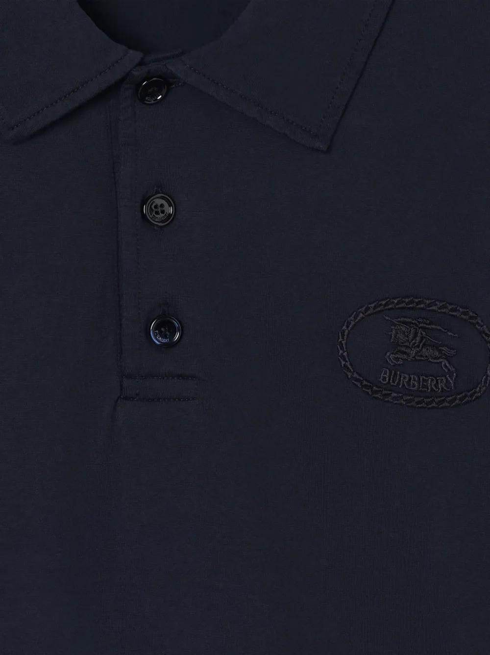 Burberry Katoenen poloshirt Blauw