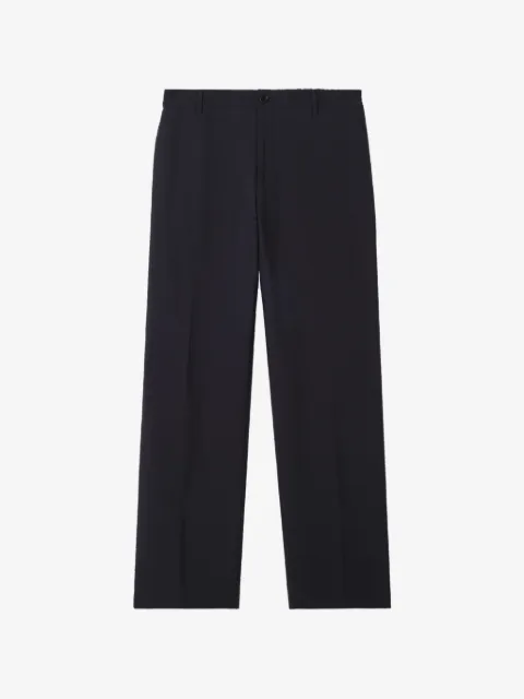Burberry cotton linen tailored trousers