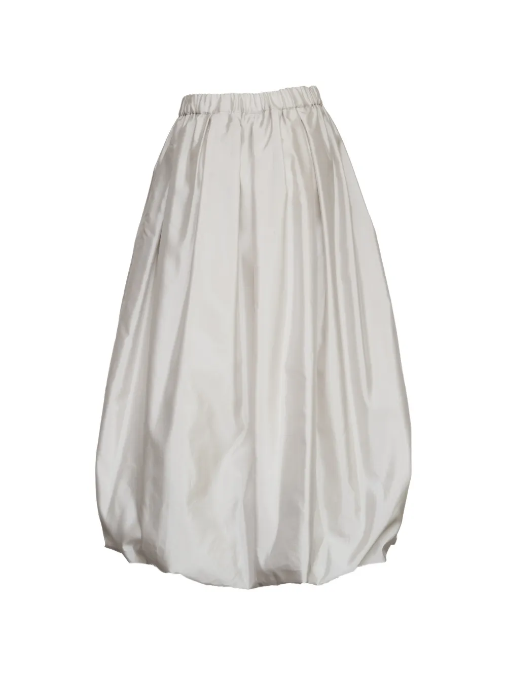 'S Max Mara Gesmockte rok met elastische taille Grijs