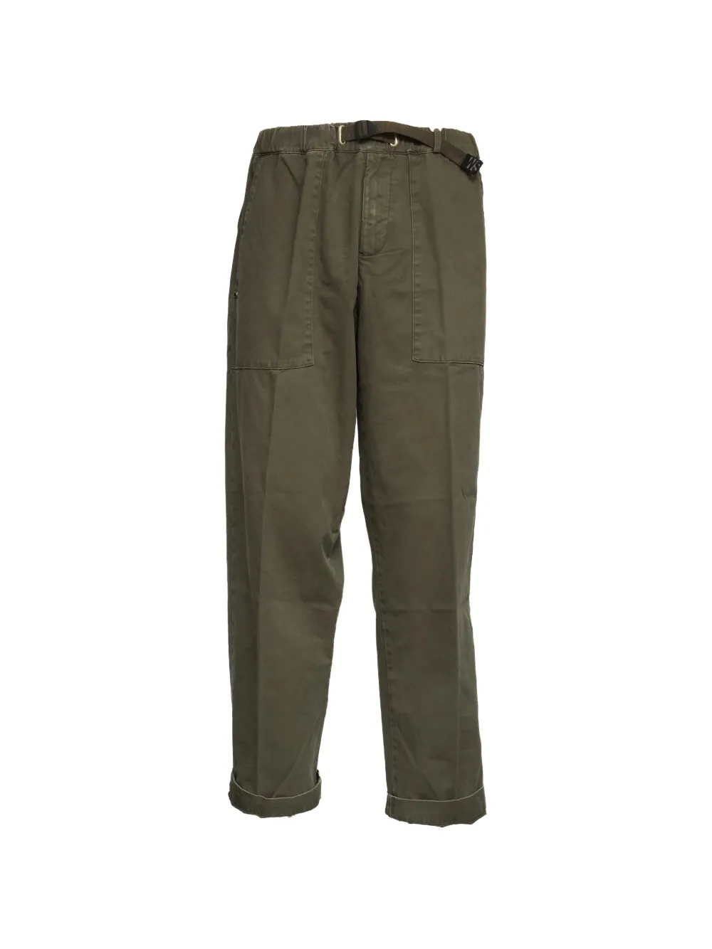 White Sand elasticated waist cargo trousers - Verde