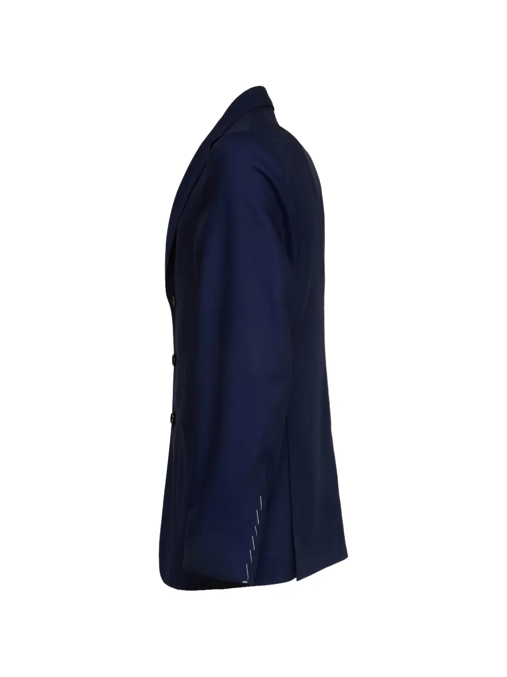  Caruso Classic Lapel Single-breasted Blazer - Blue 
