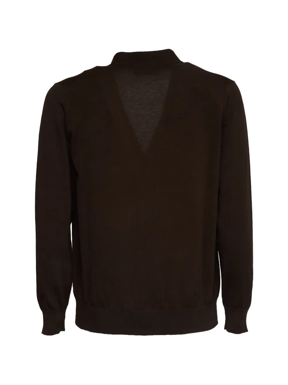 Filippo De Laurentiis Geribbeld vest Bruin