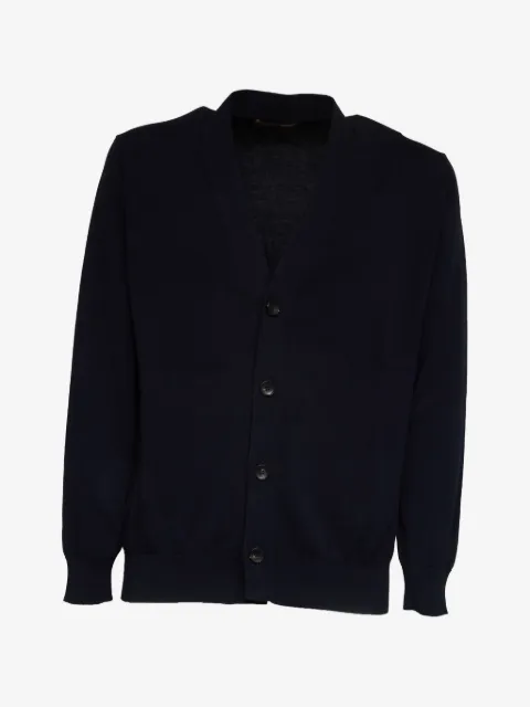 Filippo De Laurentiis V-neck ribbing cardigan