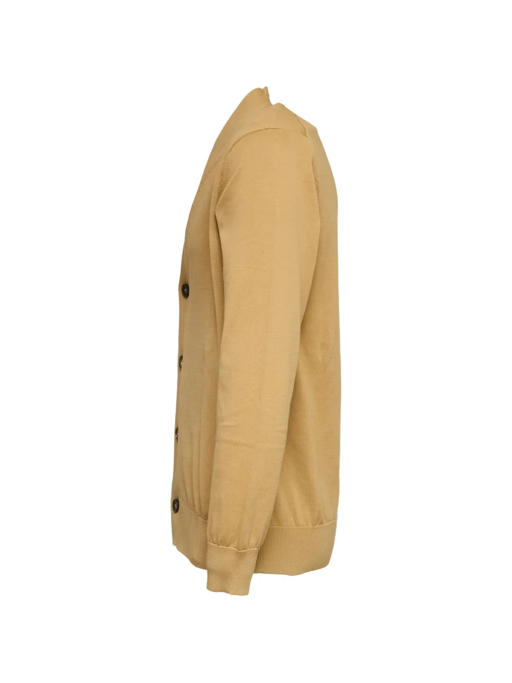 Filippo De Laurentiis Geribbeld vest Beige