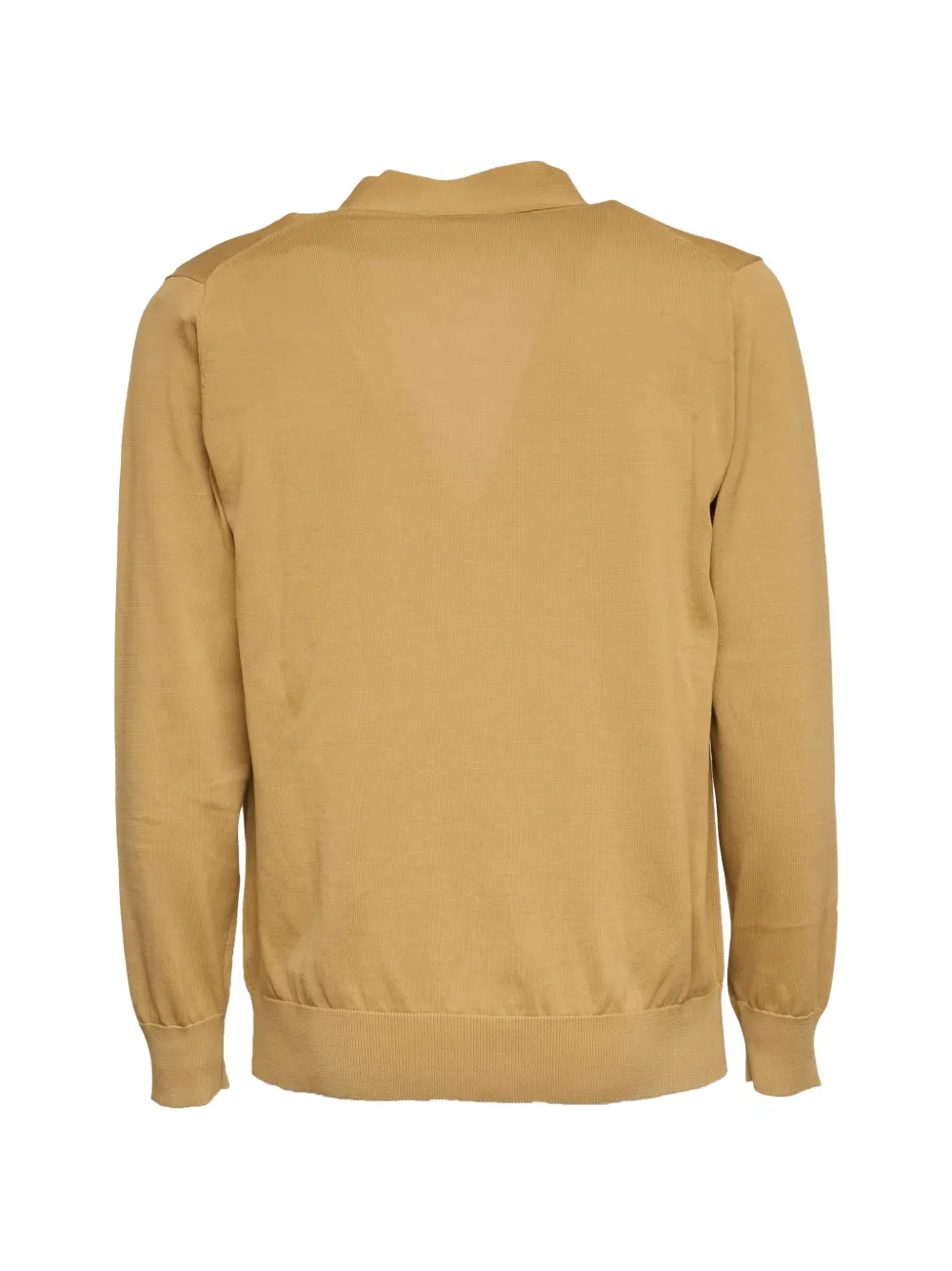 Filippo De Laurentiis Geribbeld vest Beige