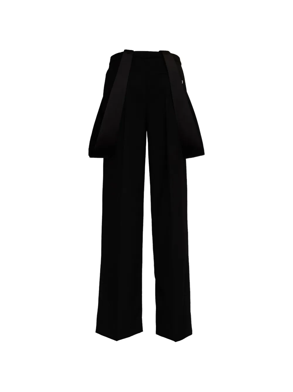 DONDUP Kara broek met bretels Zwart