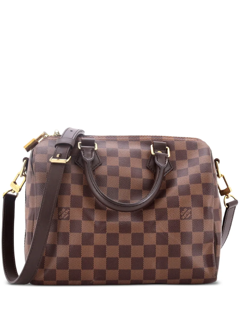 Louis Vuitton Pre-Owned Speedy Bandouliere Bag Damier 25 satchel - Marrone