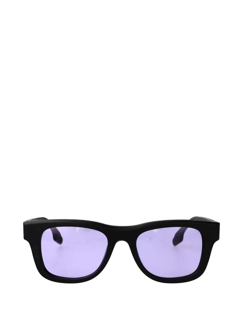 Vision Of Super Way flame rectangle sunglasses - Nero