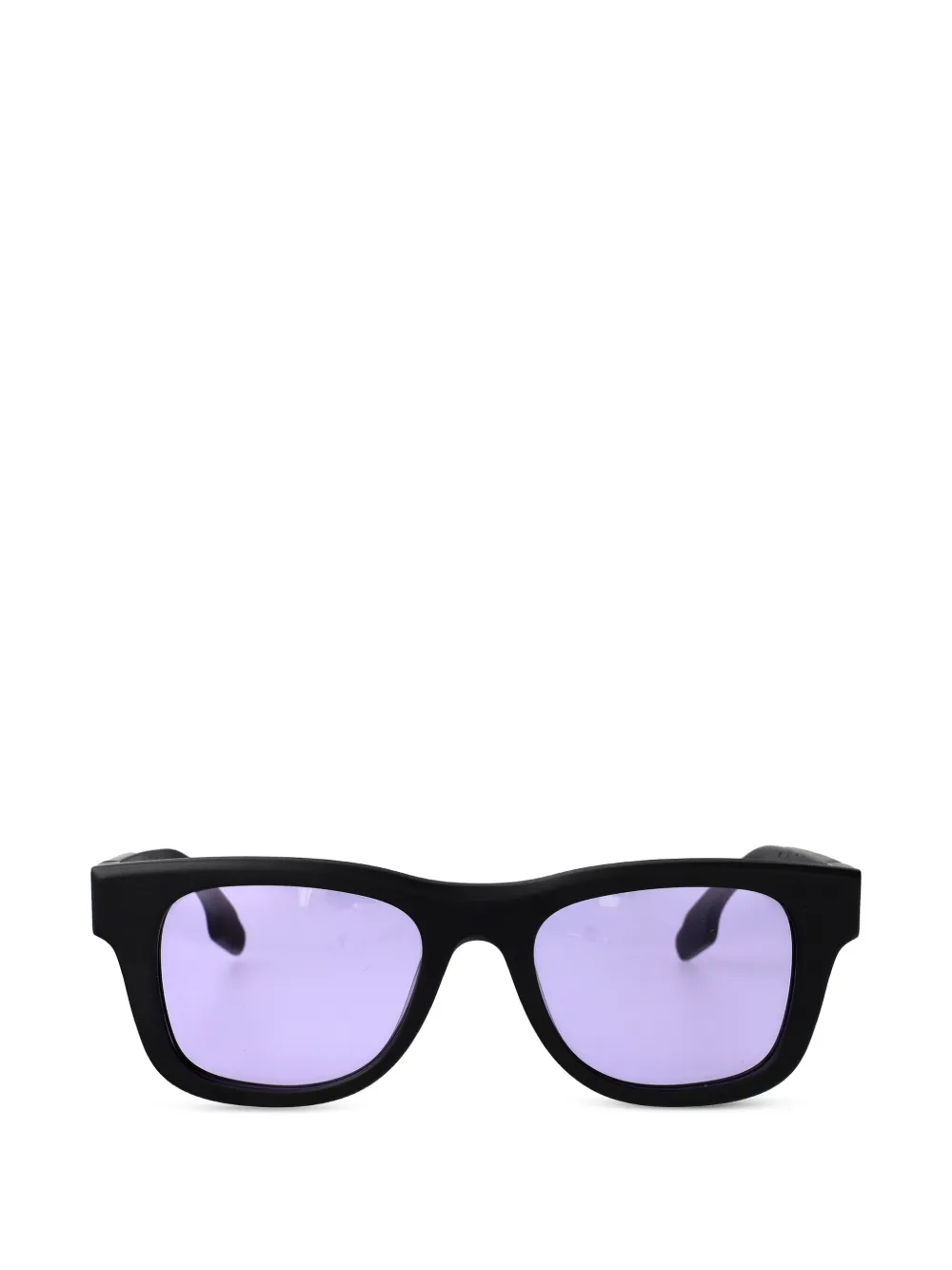 Vision Of Super Way flame rectangle sunglasses - Nero