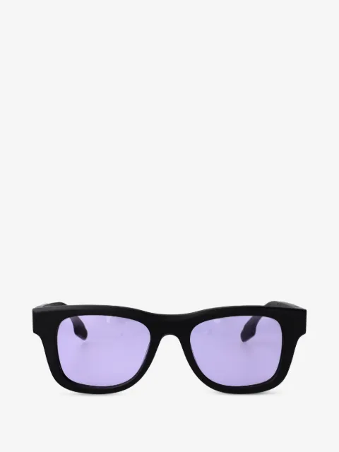 Vision Of Super Way flame rectangle sunglasses