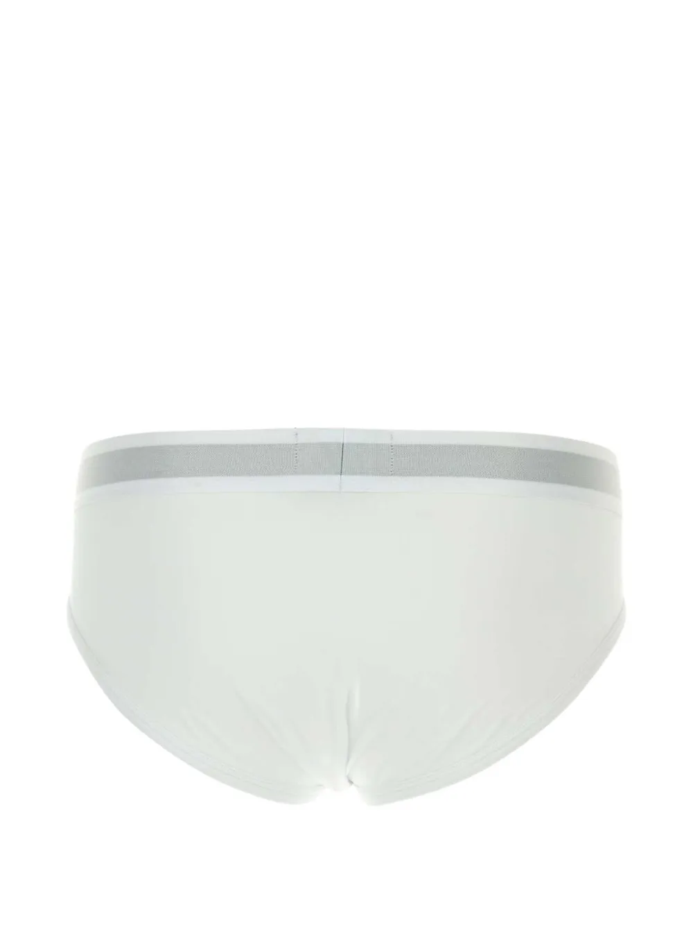Emporio Armani Stretch-katoenen slip Wit