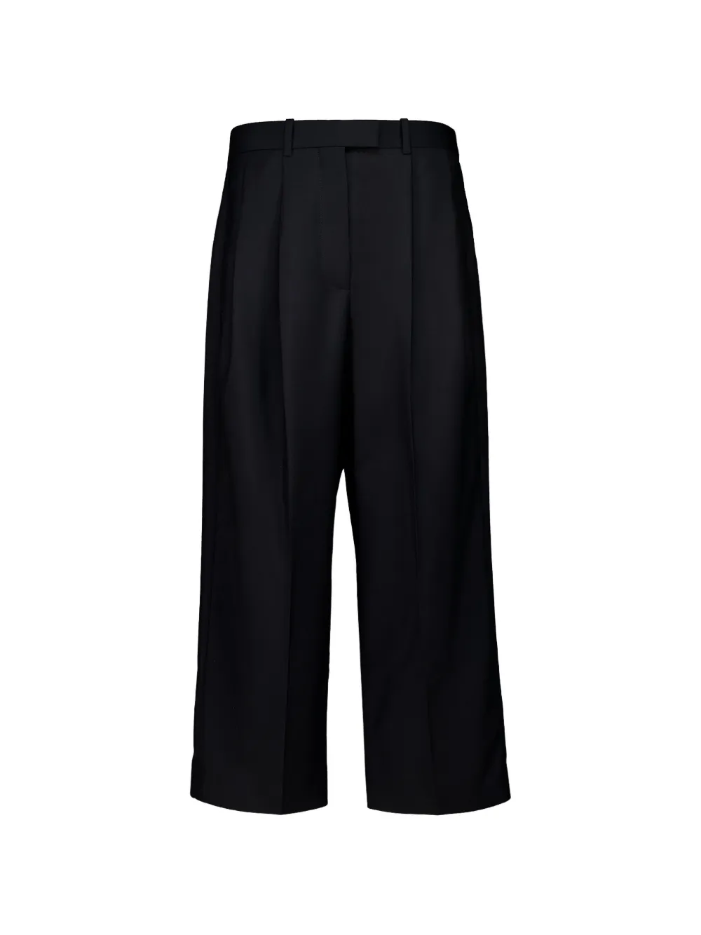 Givenchy cropped double-pleat trousers - Nero
