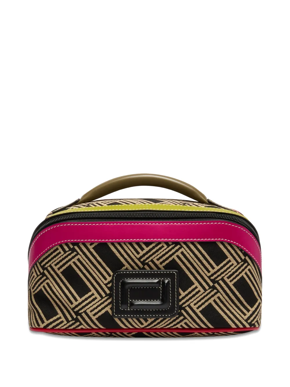 Lancel Monogram jacquard toilet pouch - Nero