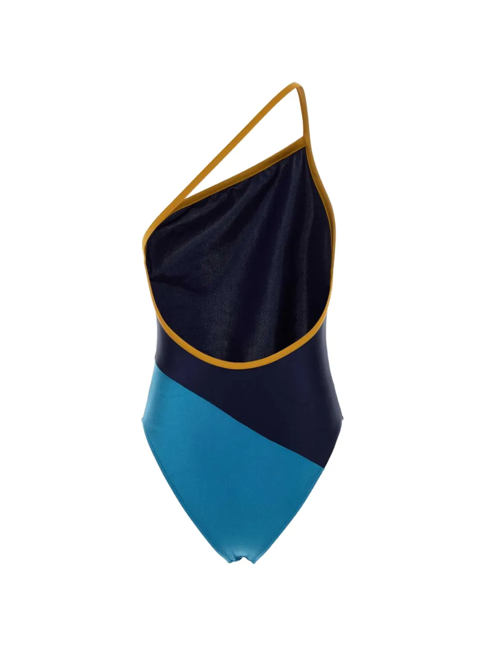 Saint Laurent Two-tone Swimsuit - Blue 