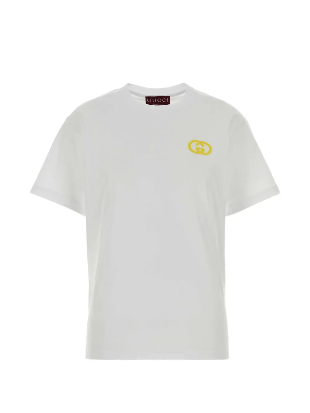 Gucci T-Shirt mit Logo - Weiß