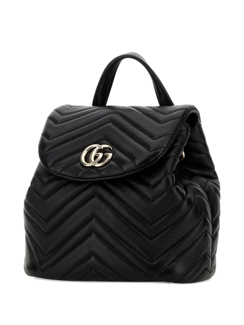  Gucci Mini Gg Marmont Backpack - Black 