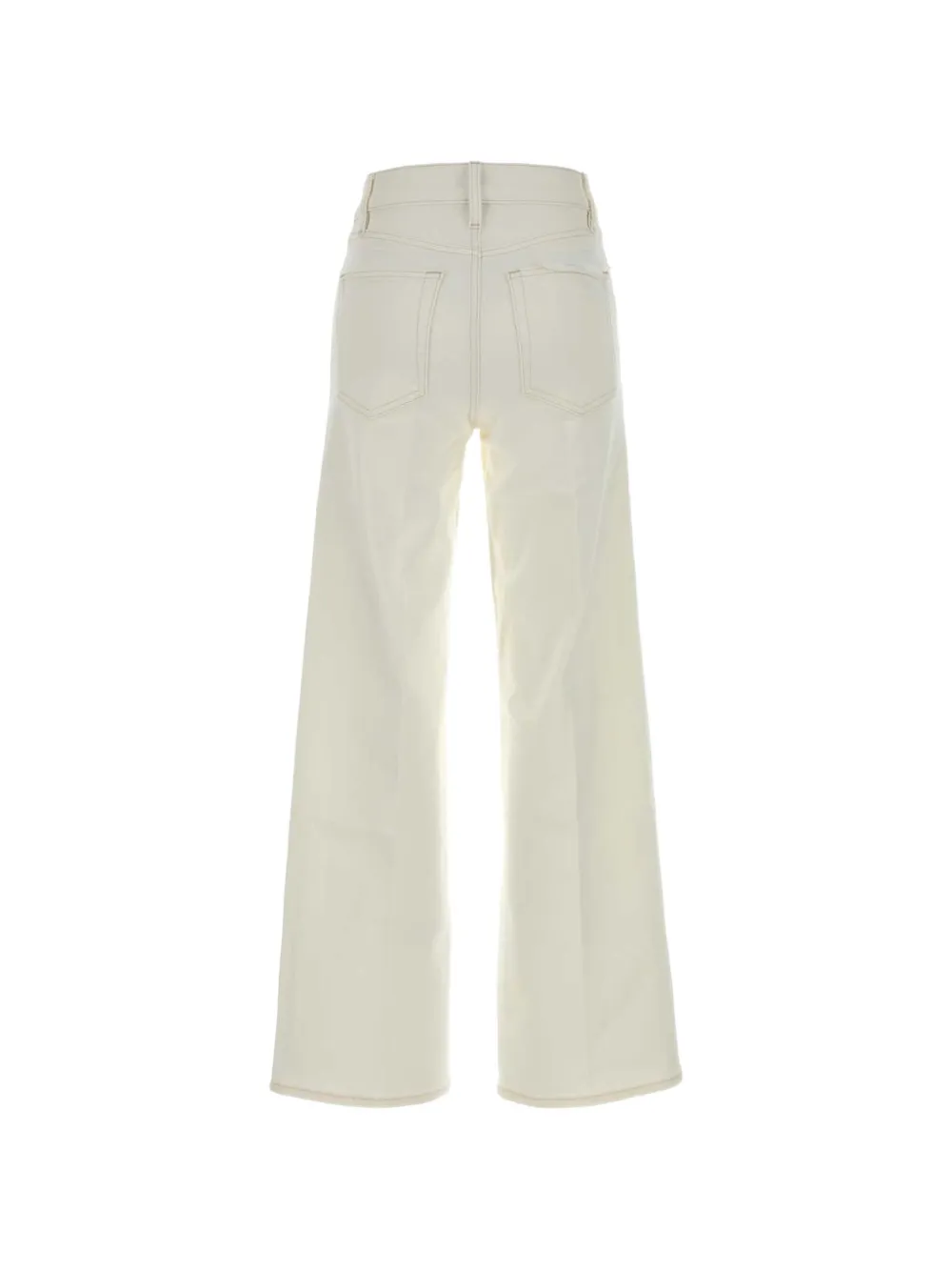  Frame Le Slim Palazzo Jeans - White 