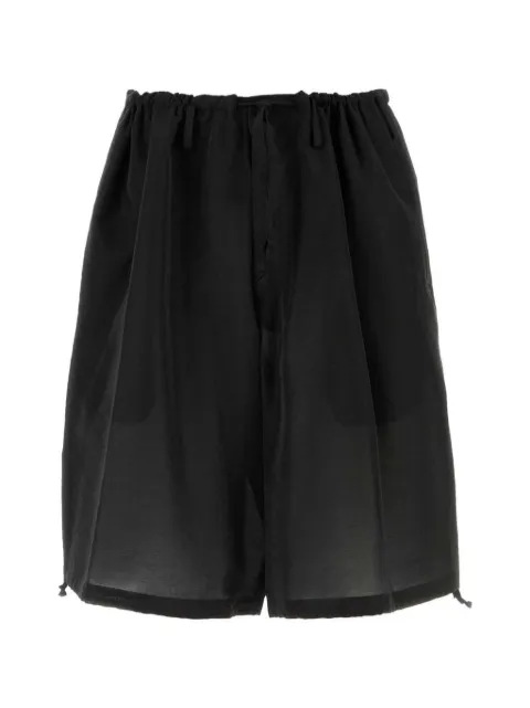 Yohji Yamamoto elasticated-waist shorts