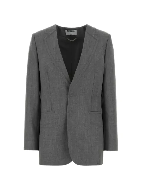 Moschino lapel blazer