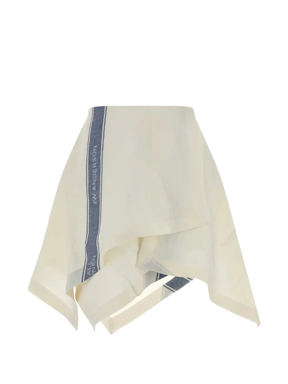 JW Anderson Mini-rok met logodetail Beige