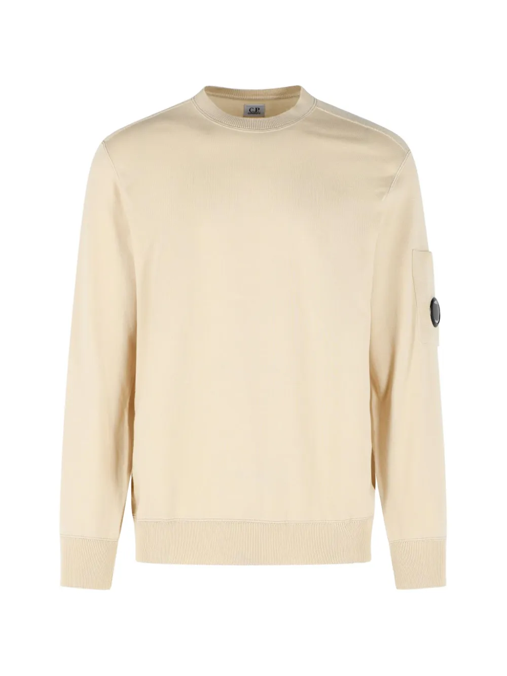 C.P. Company sleeve-pocket sweatshirt - Toni neutri