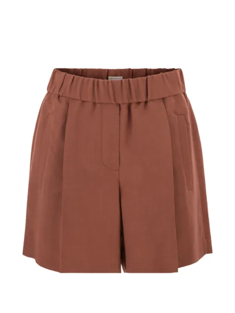 Brunello Cucinelli shorts con pretina elástica