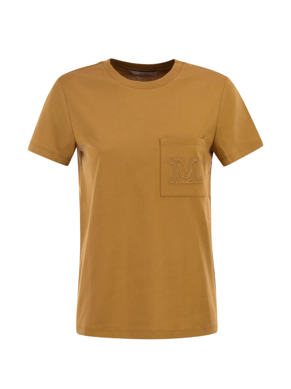 Max Mara T-shirt Papaia con taschino - Toni neutri