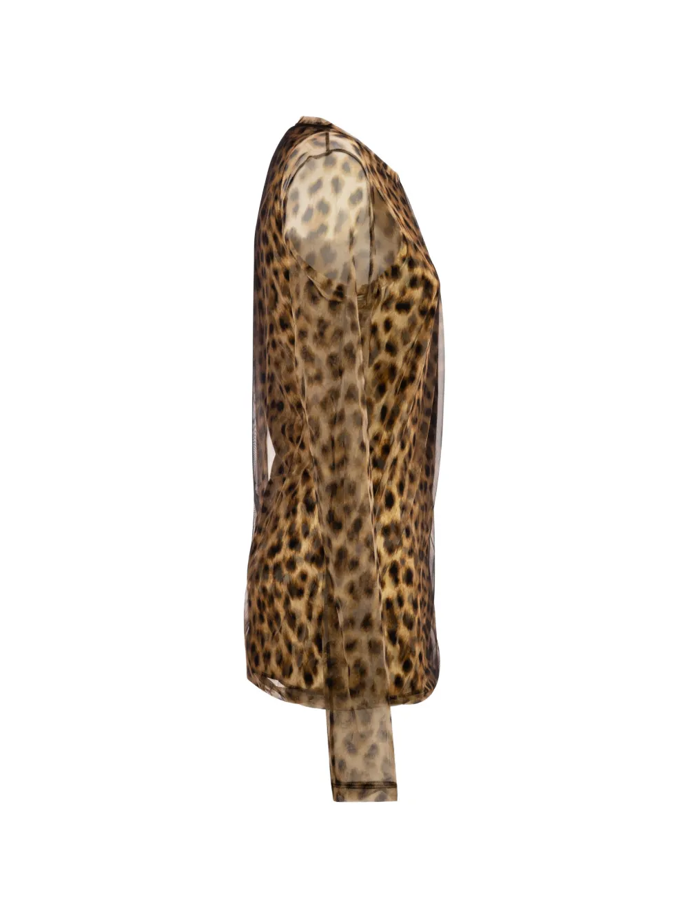 Sportmax Zebu top met dierenprint Beige