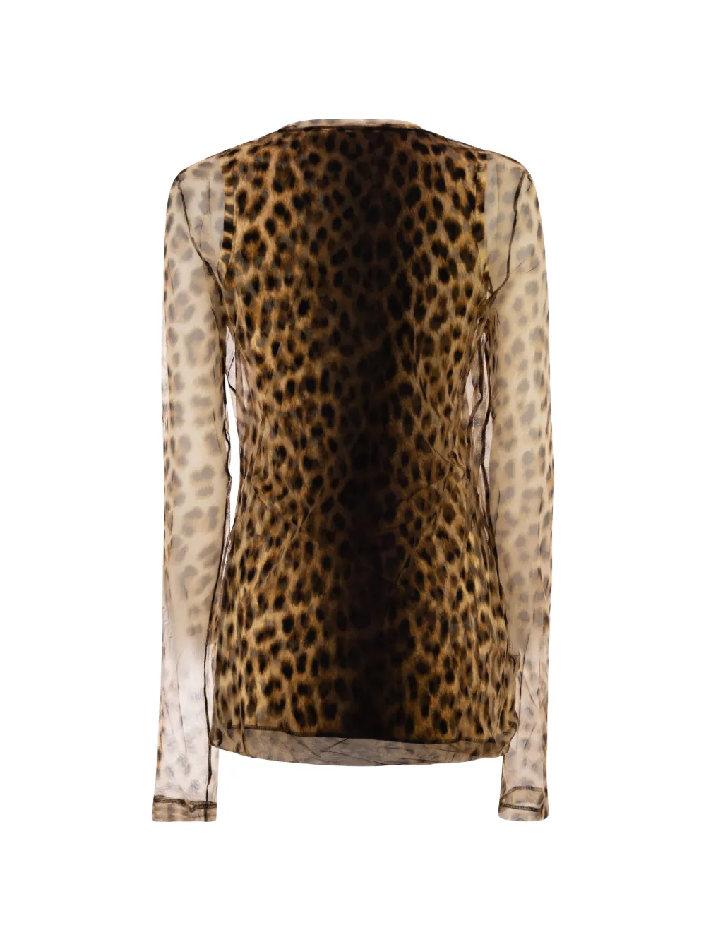 Sportmax Zebu top met dierenprint Beige