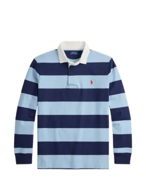 Polo Ralph Lauren Striped Embroidered Polo Shirt | Yellow | FARFETCH