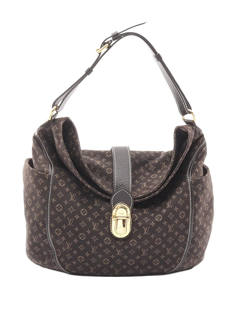 Louis Vuitton Pre-Owned 2010 Monogram Mini Lin Idylle Romance hobo bag - Marrone