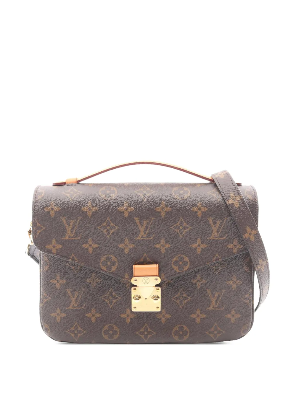 Louis Vuitton Pre-Owned 2019 Monogram Pochette Metis satchel - Marrone