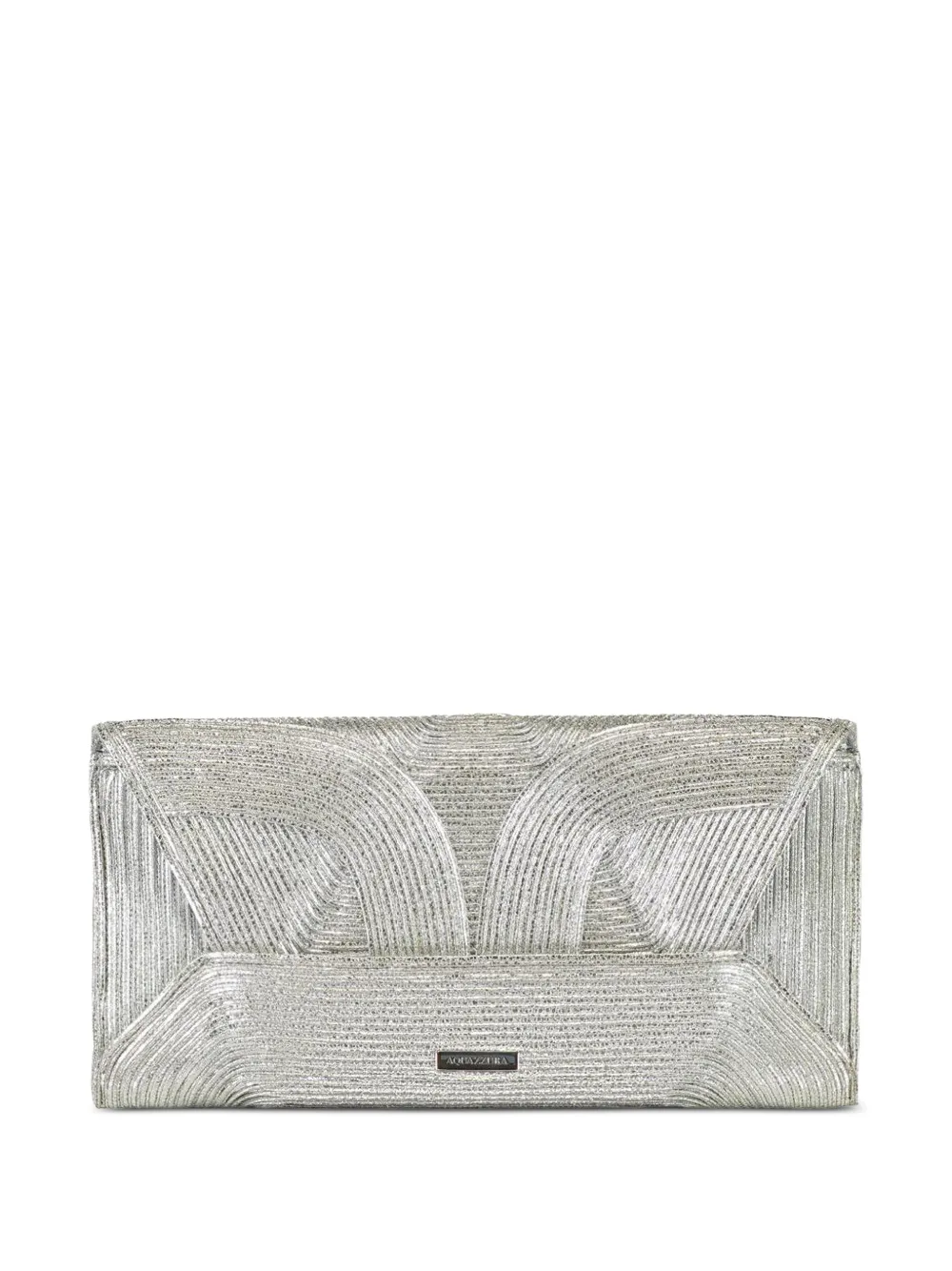 Aquazzura Vacanza clutch bag - Argento
