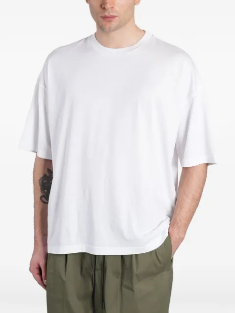 Roberto Collina dropped-shoulder crewneck cotton T-shirt