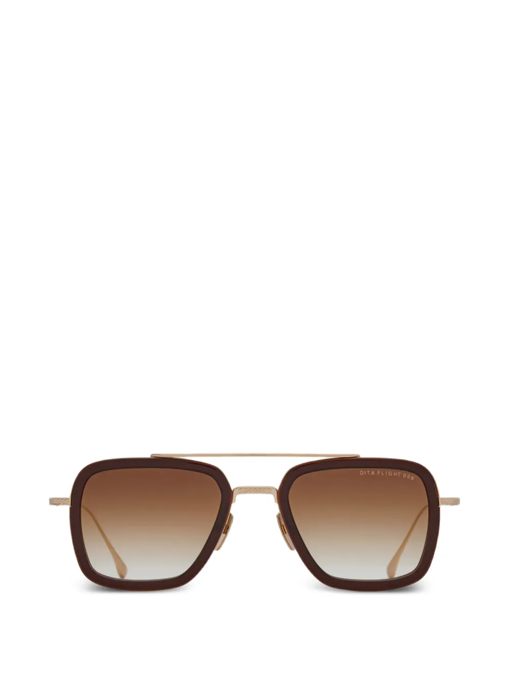 Dita Eyewear FLIGHT.006 square-frame sunglasses - Marrone