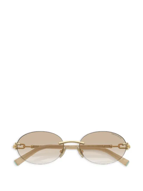 Tiffany & Co. oval-frame sunglasses