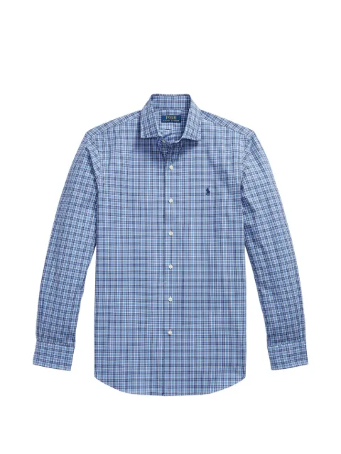 Polo Ralph Lauren camisa con Pony bordado y motivo de cuadros