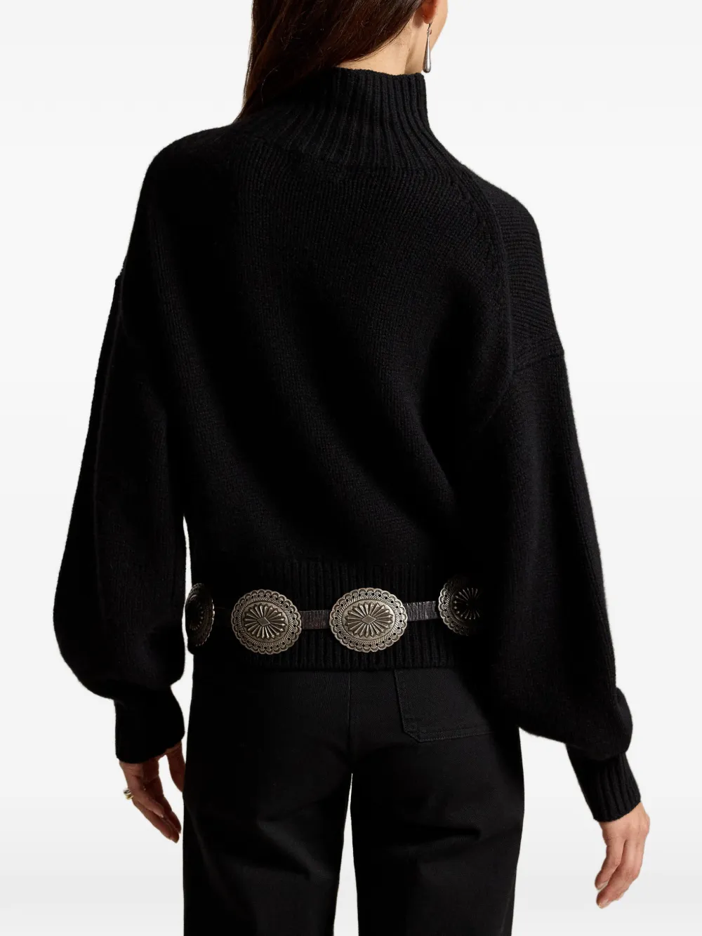Polo Ralph Lauren Kasjmier coltrui Zwart