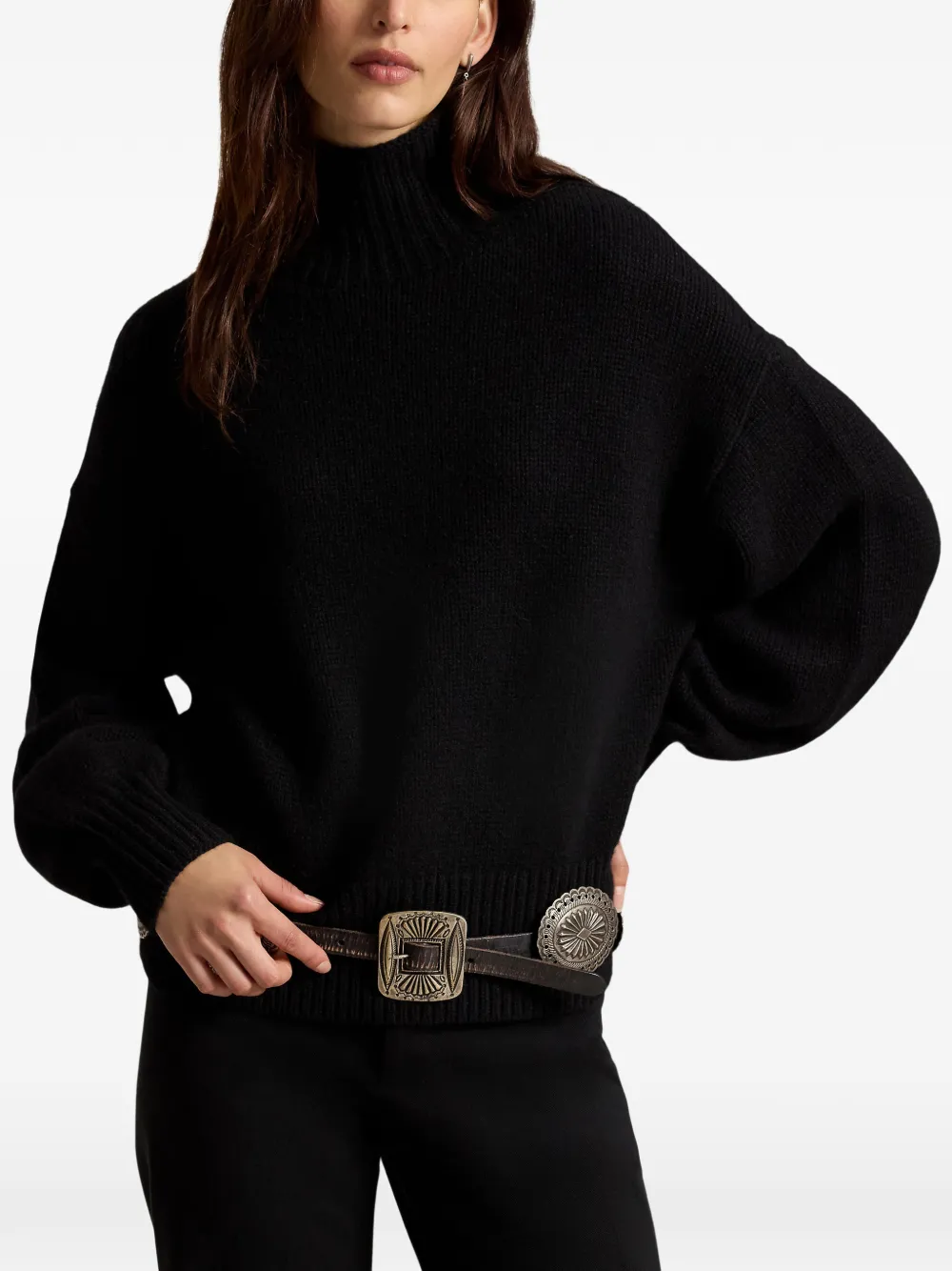 Polo Ralph Lauren Kasjmier coltrui Zwart
