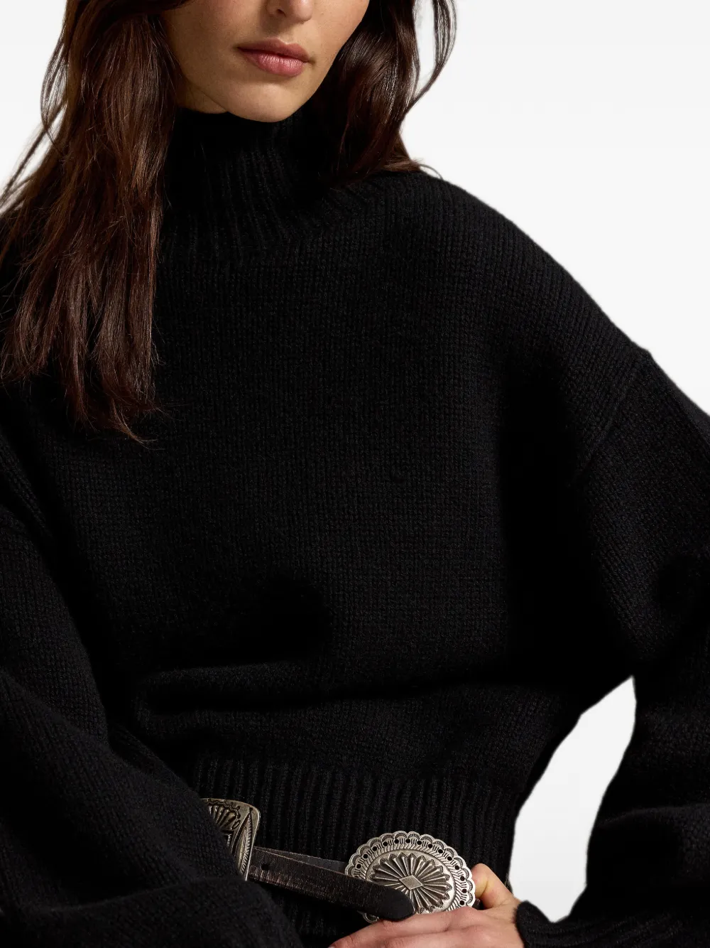 Polo Ralph Lauren Kasjmier coltrui Zwart